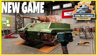 TANK MECHANIC SIMULATOR | NEW GAME | ANDROID, IOS