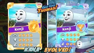 Kenji is a high-speed bullet train from Japan Evolved to Superstar - Thomas & Friends: Go Go Thomas
