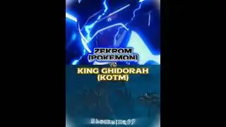 King Ghidorah (KOTM) vs Zekrom (Pokemon) |#godzillakingofthemonsters #pokemonwhite #pokemonblack