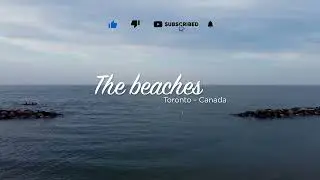 The Beaches - (Woodbine & Kew-Balmy) Toronto Ontario Canada - 4K Drone footage