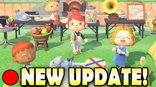 🔴 Discovering ALL SECRETS in the 1.10 Update in Animal Crossing New Horizons!
