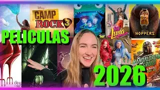 TODAS LAS PELICULAS DE DISNEY 2026! 🍿😱🎬 - Zamy Baumüller #disney #peliculas #2026