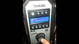 Makita DAB workmans site radio