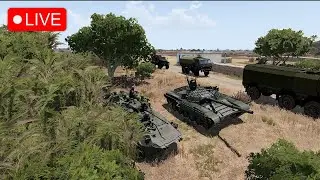 Massive Russian Losses: Russian Tank Battalion Annihilated by Ukrainian Troops - Arma 3