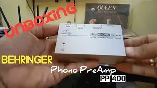 Unboxing And Overview - Behringer Phono PreAmp PP400