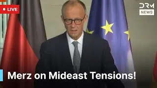 LIVE: Germany&rsquo;s Merz Speaks on Mideast Crisis & EU-US Tariff Deal | AC1Z