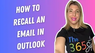 How to Recall an Email in Outlook | Outlook Recall Explained