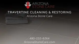 Travertine Cleaning & Restoring | Arizona Stone Care