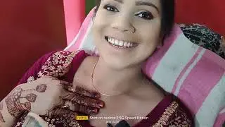 WORST Bride her Make-up So difficult and laughing Situation🤔worst bridal