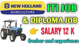NEW HOLLAND ITI & DIPLOMA PERMANENT JOB CAMPUS 2021 || ITI CAMPUS PLACEMENT 2021