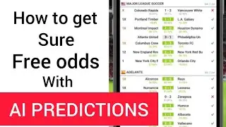 Free bets with AI Predictions 2022 updated | soccer Prediction | Football Predictions; #betting