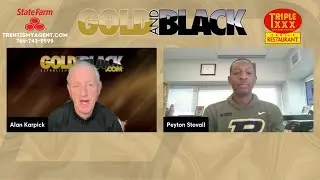 Gold and Black Live: Purdue Athletic Administrator Peyton Stovall