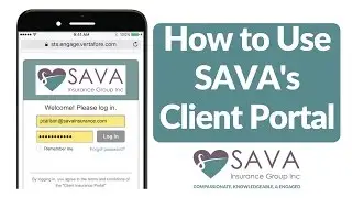 How to Use SAVA's Client Portal