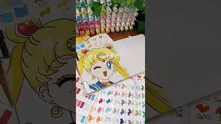 #animedraw #ardrawing #markers #colorwithme