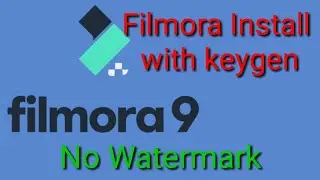 How to install Filmora 9 with crack .