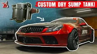 Drift Car UPGRADES! Why we Made a Dry Sump Tank From SCRATCH! | ENG SUBS
