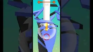 stackball 3d gameplay😎🔥 level- 1008 #shorts #viral