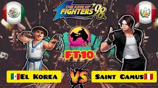 🔥Una Rivalidad Eterna🔥🇲🇽Kru-El-Korea🇲🇽🆚🇵🇪Saint Camus🇵🇪 FT10 #kof98 