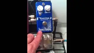 Pedalboard setup.
