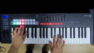 The Weeknd - Blinding Lights (Novation LaunchKey 49 MK3 Cover)