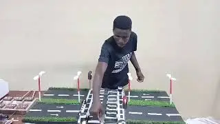 Home made smart zebra crossing #subscribe #automobile #traffic #rccars #golf #golf #remotecontrol 