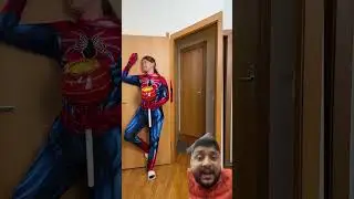 Человек-паук #смешно #человек-паук #смешныеизображения #короткоевидео #комедия