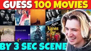 Guess 100 Movies in 3 Seconds by the Scene!