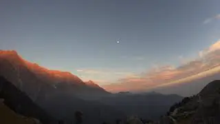 Sunset at Triund