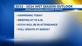 Hurricane season and wet Season converge, National Weather Service outlook for 2023, 2024 season