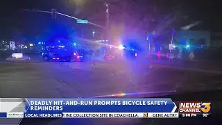 Deadly hit-and-run prompts bicycle safety reminders
