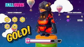 Fall Guys Golden Win: Godzilla 1995
