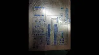 My custom laser Galvo PCB printer
