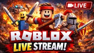 ROBLOX LIVE STREAM PLAYING WITH SUBSCRIBERS AND ID SEARCHING 🤯 TECSAAN GAMERZ