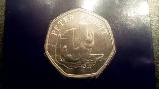 YOUTUBE GIVEAWAY WINNER #42 - 2020 PETER RABBIT 50P COIN!!!