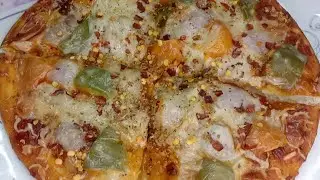 Bina Oven Ke Ghar Par Pizza | Easy Homemade Pizza Recipe | Smart Nargis Kitchen