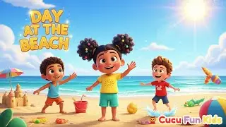 Day at the beach | Fun Day at the Beach | Kids Songs & Nursery Rhymes | Cucu-fun kids