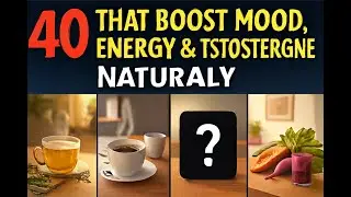 40 Foods That Boost Mood, Energy, and Testosterone Naturally 🥑⚡ 💪