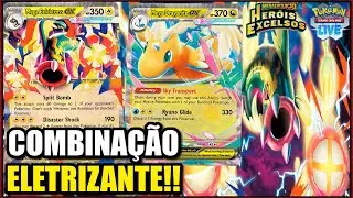 Deck Insano! Mega Dragonite com Mega Eelektross Bate Forte Todo Turno | Pokémon TCG Live