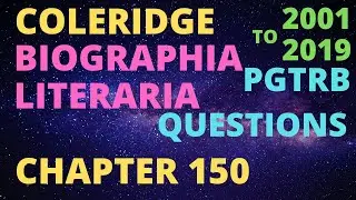 Coleridge's Biographia Literaria