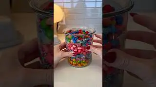 *ASMR* CANDY SALAD RESTOCK! #asmr #candy #candysalad #kitchen #snacks #satisfying #restock