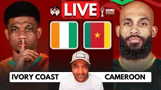 🔴 IVORY COAST vs CAMEROON LIVE | AFCON 2025 | WATCH ALONG