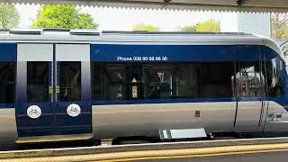 TRANSLINK TRAIN at LISBURN TRAIN STATION in NORTHERN IRELAND