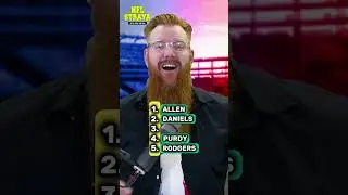 BLIND RANKING NFL QB's!