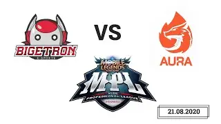 BIGETRON VS AURA GAME 2 | 1080p HD | MPL SEASON 6  [21.08.2020]