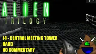 Alien Trilogy PC (DOSBox) - 14 Central Meeting Tower