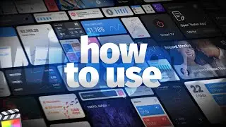 First Look at Widgets For Final Cut Pro