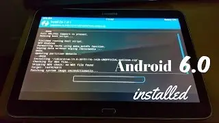 Samsung Galaxy Tab 4 10.1 T530 Root & Install Android 6.0 Marshmallow