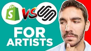 Shopify VS Squarespace for artists 2024 - Which is Better?