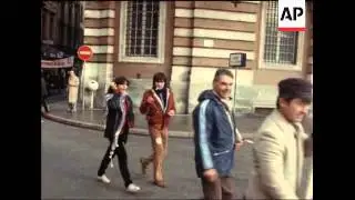 FRANCE: Youth Communist League Demonstration