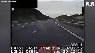 Speeding 63 Year Old Man Hits 155mph In Shocking Police Chase On The M3